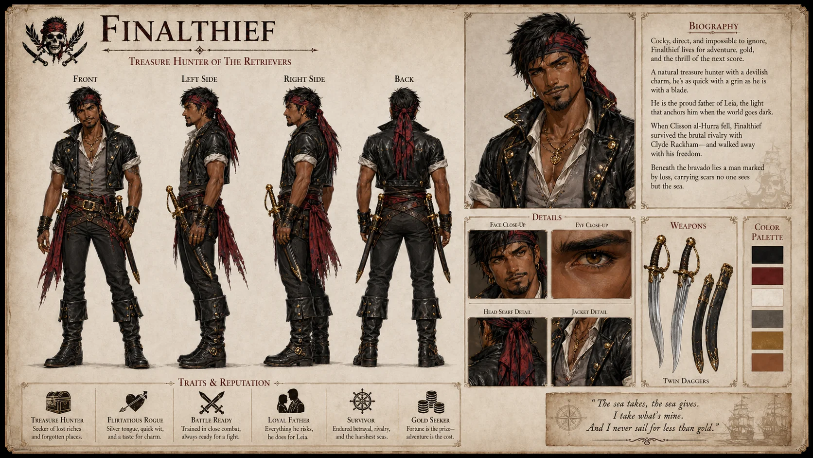 Finalthief character sheet