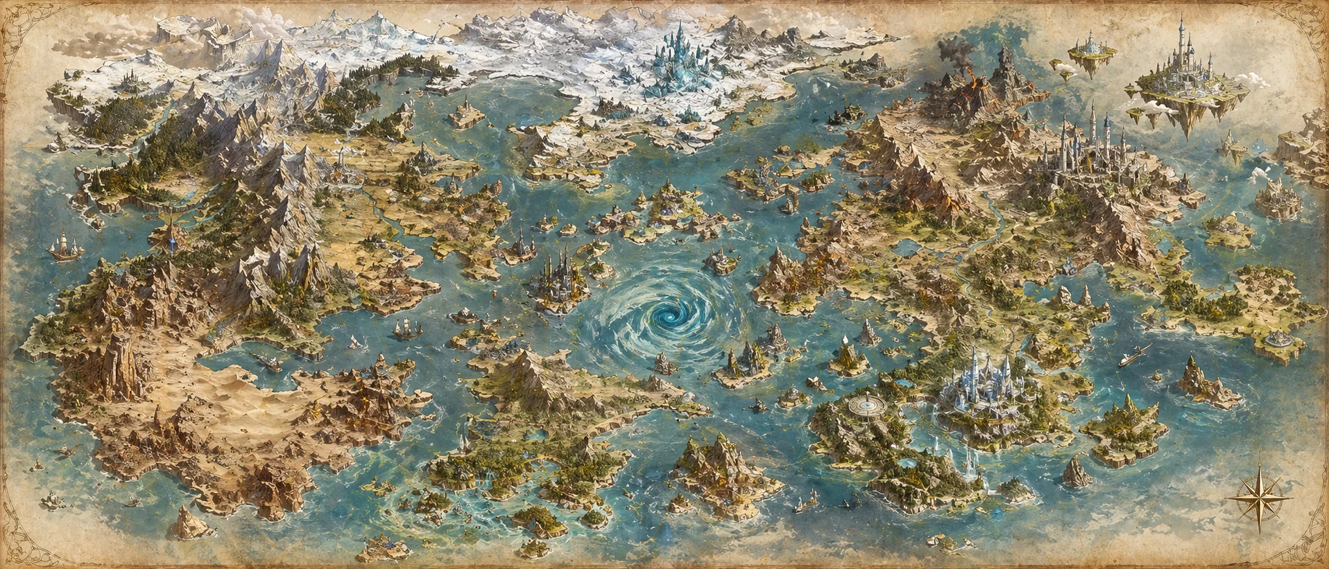 Map of Aelaria