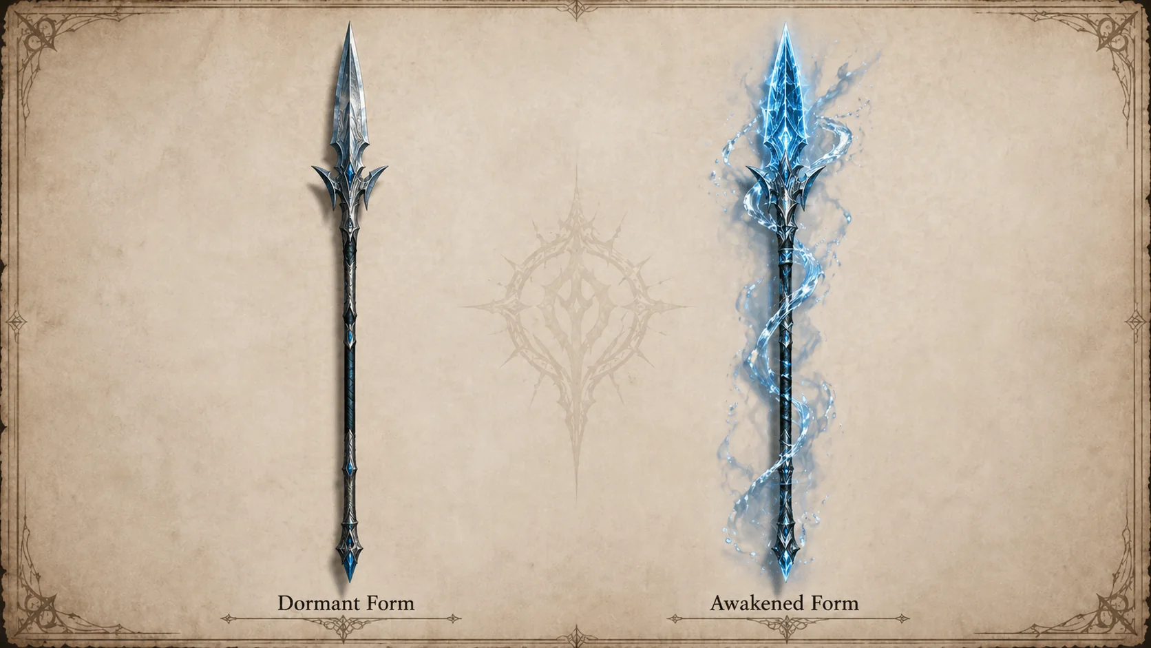 Aquamarine weapon